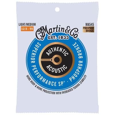 Martin Phosphor Bronze Acoustic Strings (Light/Medium) image 1