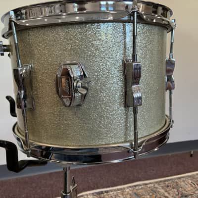 Ludwig Club Date 1960s 12x8" Tom - Silver Sparkle image 3