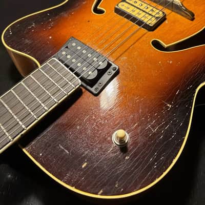 60's HOPF JAZZ GUITAR with 3 PICKUPS image 3