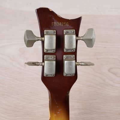 Greco VB500 Violin Bass 1980 Sunburst w/ Hard Case image 25