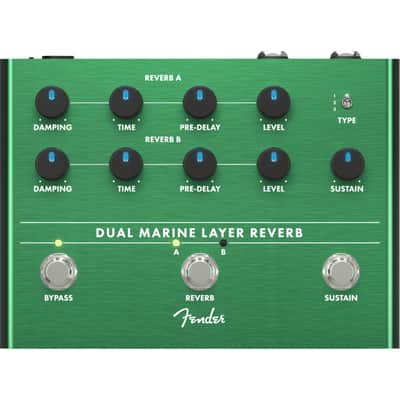 Fender Dual Marine Layer Reverb - Effect for Guitars image 1