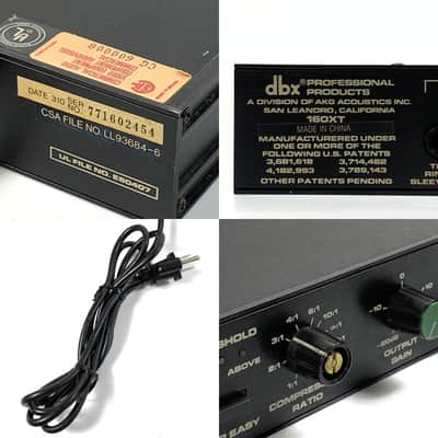 dbx 160XT Compressor / Limiter 2000s - Black TGHM image 10
