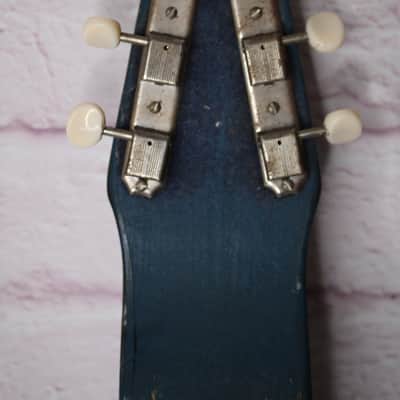 Vintage 1952 Fender Champion Lap Steel - Rare Blue - Early Leo Fender Ash w/ Tele Pickup ! image 7