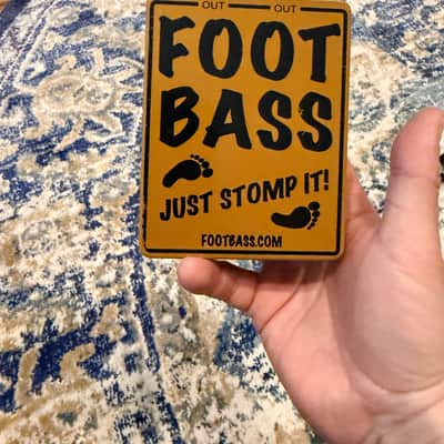 Foot Bass Just Stomp It Stomp Box Percussion Pedal image 1