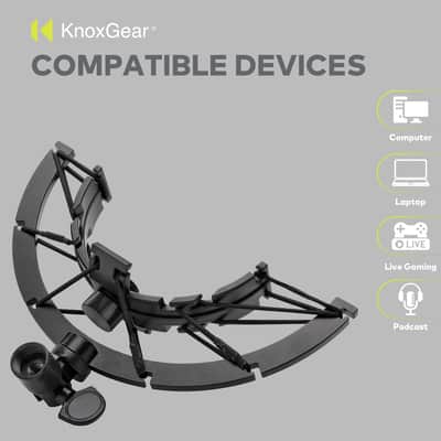Knox Gear Shock Mount for Blue Snowball and Snowball Ice Microphones image 5