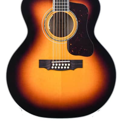 Guild F512E Maple Antique Burst USA image 1