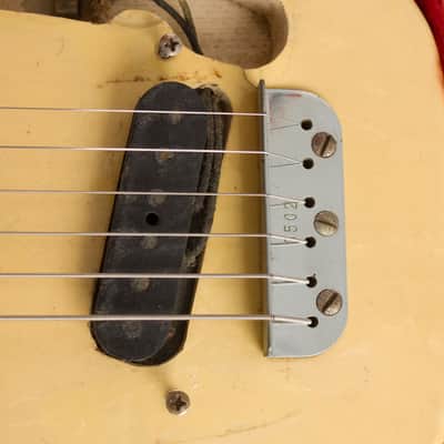 Fender Champion Lap Steel Electric Guitar (1952), ser. #3502, original tweed hard shell case. image 16