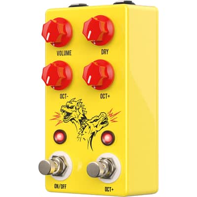 JHS Double Dragon Lo-Fi Octave Device Pedal image 3