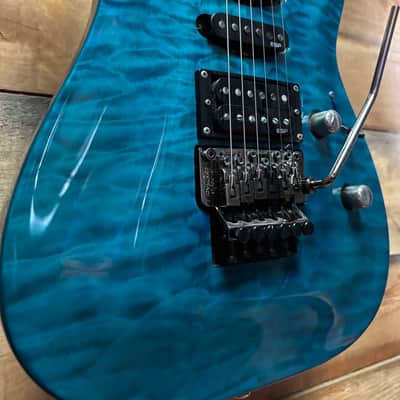 Pre-owned LTD MH-103QM See Thru Blue image 1
