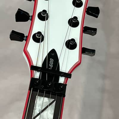 ESP LTD Signature Series Gary Holt GH-600 Electric Guitar 2024 Snow White w Case New Overstock Closeout image 6