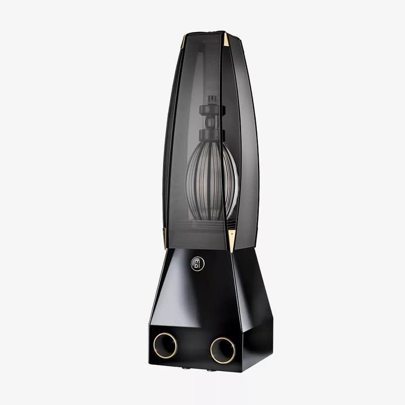 MBL  Radialstrahler 101 E Mk II Speakers - Back/Chrome;White/Chrome;Black/Gold;White/Gold;Arctic Silver/Chrome image 1