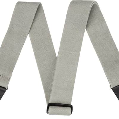 Genuine Fender Supersoft 2" Wide Guitar Strap - Grey - 099-0642-043 image 5