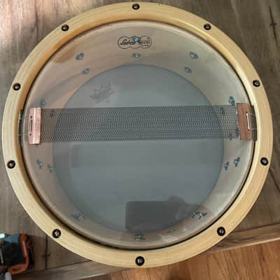 PDP Pacific SX Series Natural Maple 5 x 14" Snare Drum Wooden Hoops 10 Lugs image 6