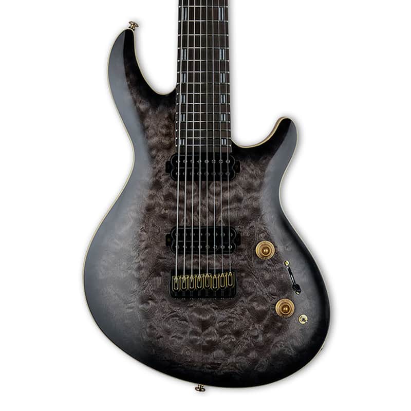 ESP JR-608 Limited Edition 8-String Electric Guitar - Faded Blue Sunburst image 1