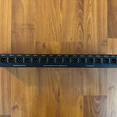 ART P16 Rackmount 16-Channel Balanced XLR Patchbay - Black (Unit F) image 4
