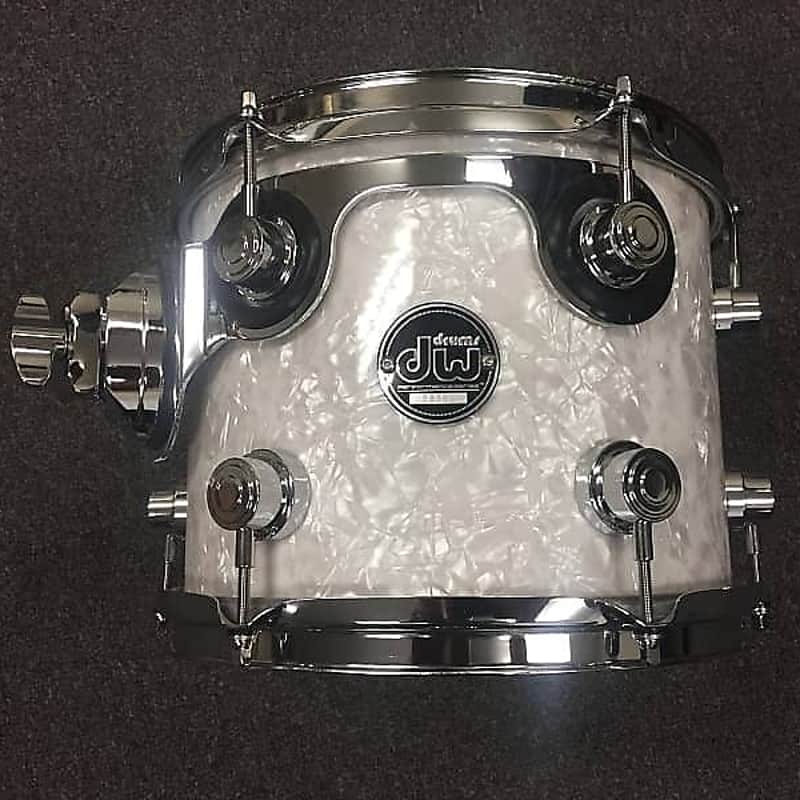 DW Performance Series 8" x 10" Rack Tom in White Marine Pearl image 1