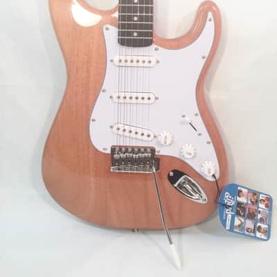 Stadium Strat Style Electric Guitar NY9303 NEW Natural-Quality Hardware-w/Shop Setup image 2
