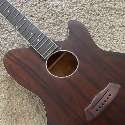 Ibanez Talman Acoustic Electric Guitar, Rosewood Top Body with Neck image 3