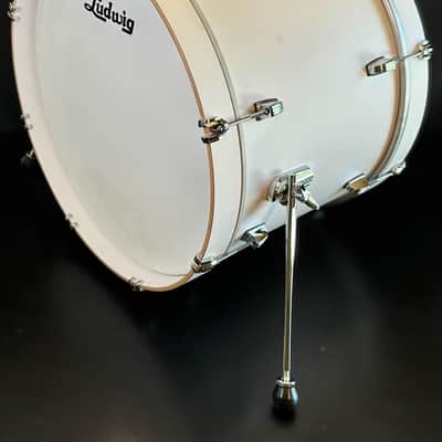 Ludwig NeuSonic (12/14/20) 3-Piece Shell Pack - Aspen White Cortex image 11