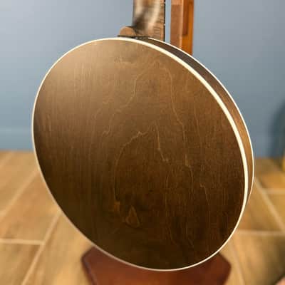 Custom Deering Rustic Wreath 5 String Banjo with Speed Finish Neck image 8