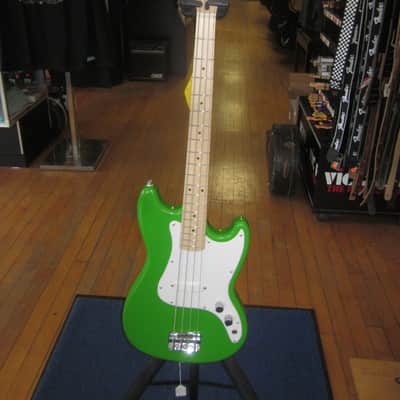 Fender Squier Sonic Bronco Electric Bass 4-String - Lime Green image 8