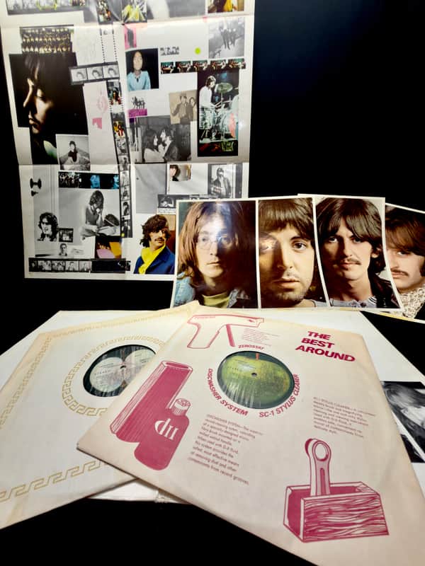 1968-70 Apple Records The Beatles White Album | Embossed SWBO-101 | Rare Unplayed | Scranton PA | Collectors Piece image 1