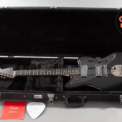 2025 Fender MIJ Japan Limited Hybrid II Jazzmaster Noir Black w/ HSC image 2