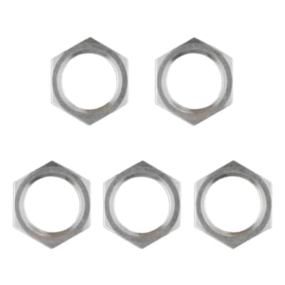 Boss & Ibanez Pedal Potentiometer Knob Replacement Nut Set - 5 Pack - Made In Japan Quality New Part image 1