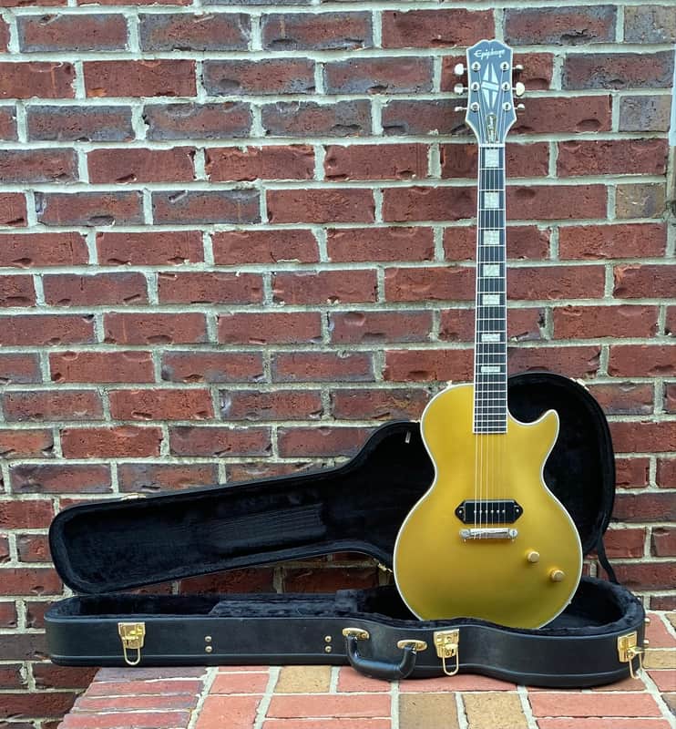EPIPHONE LES PAUL CUSTOM “GOLD GLORY” - 2023 Jared James Nichols Signature - Double Gold Aged Gloss - HSC image 1