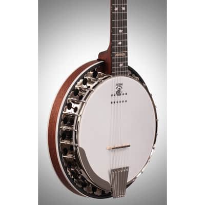 Deering Boston Acoustic-Electric 6-String Resonator Banjo Guitar (with Case) image 4