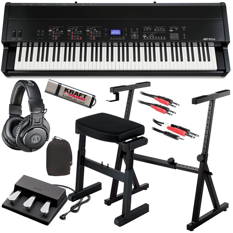 Kawai MP11SE Stage Piano KEY ESSENTIALS BUNDLE image 1