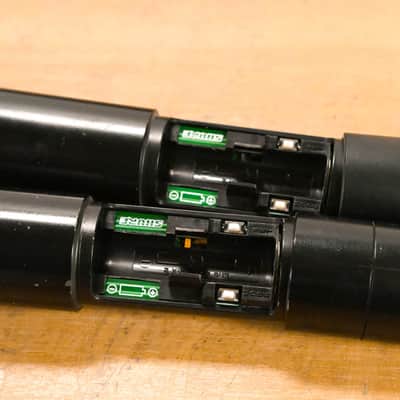 Shure U4D-J4 Wireless Receiver w/ two U2/BETA87A Handheld Mics - J4 Band CG01YHE image 14