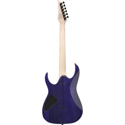 Ibanez Standard RG421QM-CBB Cerulean Blue Burst - Electric Guitar image 10