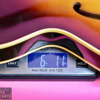 Vintage 1959 Gibson ES-225TD - Original Sunburst Finish - Killer Burst Era Player - Great woods image 5