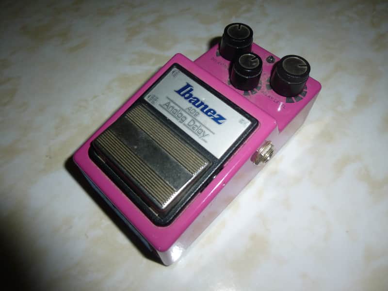 Ibanez AD9 Analog Delay Reissue 2000s - Hot Pink image 1