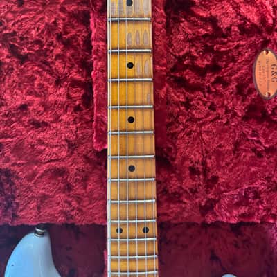 Fender CUSTOM SHOP LIMITED EDITION 1954 RELIC STRATOCASTER 2024 - AGED SONIC BLUE image 3