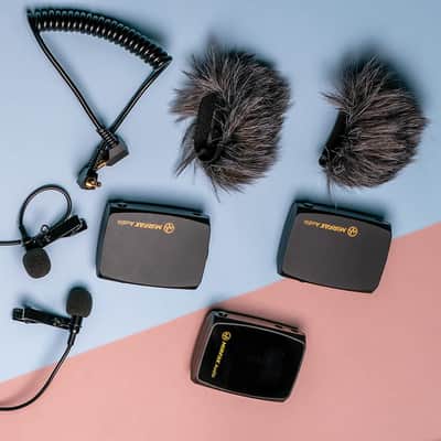 MOZA MIRFAK Audio WE10 Pro Dual-Channel Wireless Microphone System for Lavalier/Short Video Radio Collocation Dual-Channel Receiver image 7