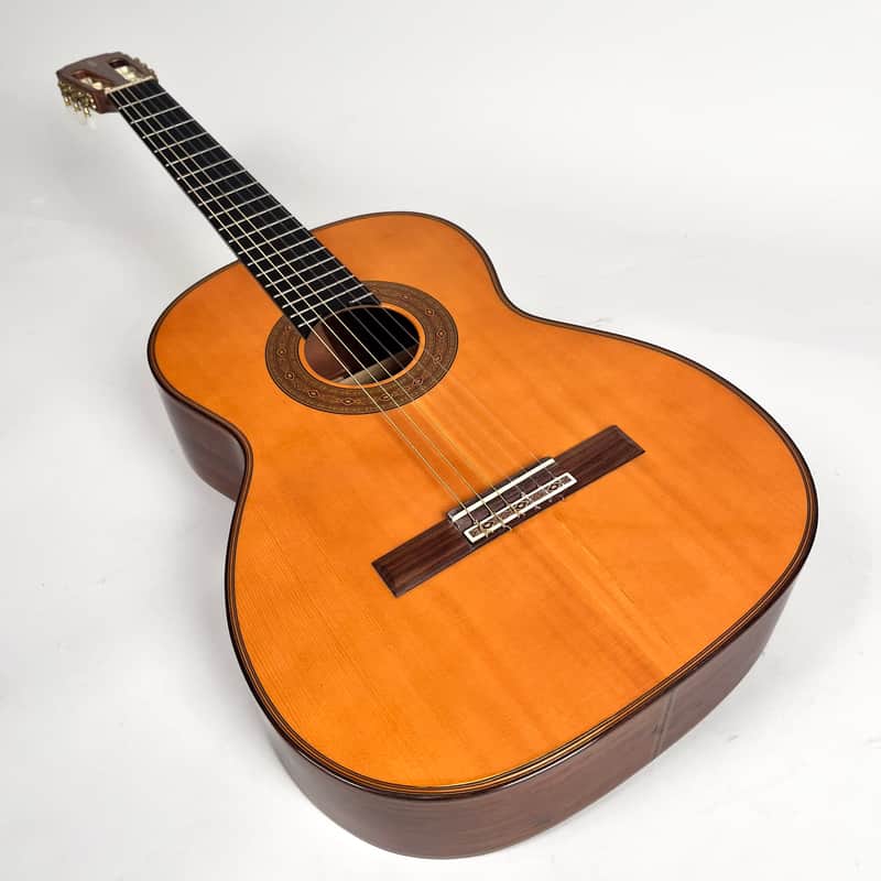 1984 Wolfgang Teller 9/P Top Shelf Classical Mahogany back, side and neck. Spruce top and ebony fretboard W/case image 1