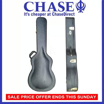 Deluxe Dreadnought / Acoustic / Classical Guitar Hard Wood Case by Farida ~ image 1