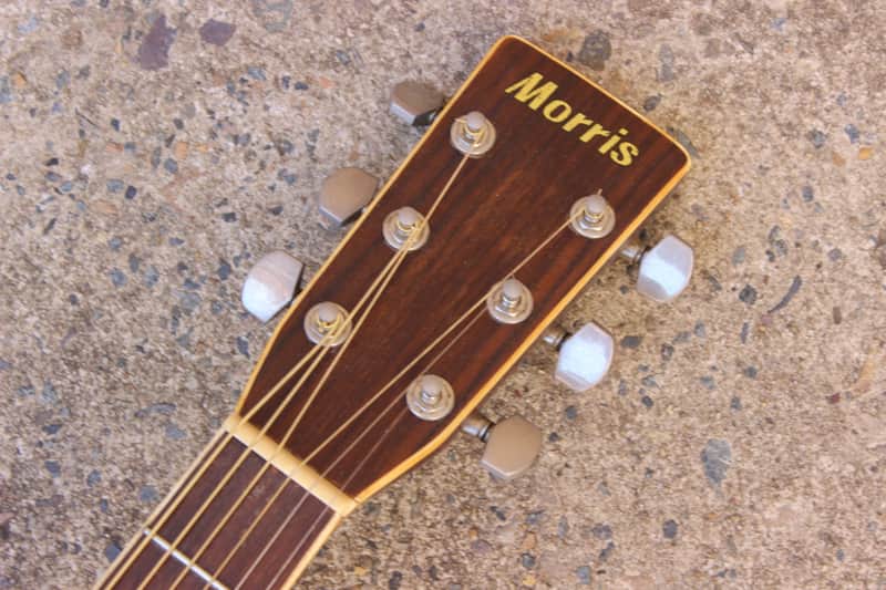 1980's Morris MD-510 Vintage Acoustic Guitar (Made in Japan) | Reverb