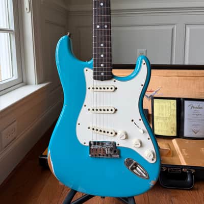 2025 Fender Custom Shop Stratocaster Pro Relic - Taos Turquoise image 2