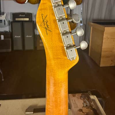 Fender Custom Shop ‘60 Telecaster Custom Journeyman Roasted 2017 - Sunburst image 9