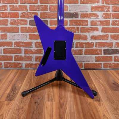 ESP USA Custom Shop Random Star Figured Maple Top See-Thru Purple 2000 w/OHSC image 7