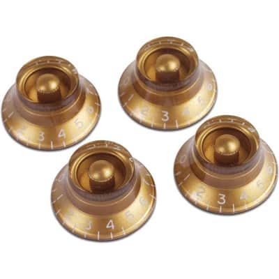 Gibson Top Hat Knobs-Black imagen 2