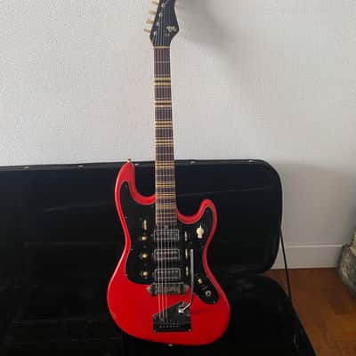 Hofner 176 Galaxie Deluxe + Hardcase 1965 - Red image 3