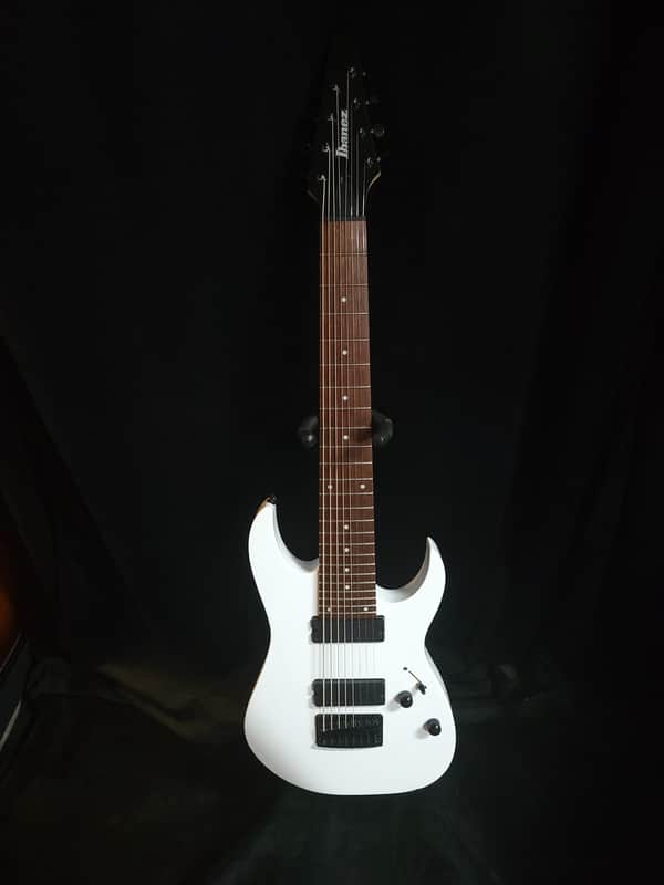 Ibanez RG8-WH Standard with Meranti Body, Jatoba Fretboard - White image 1