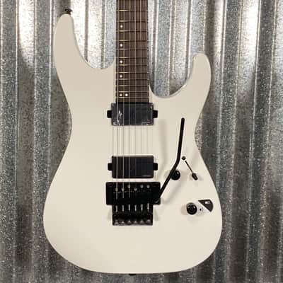 ESP LTD M-1000 Snow White Guitar & Case #0152 Used image 1