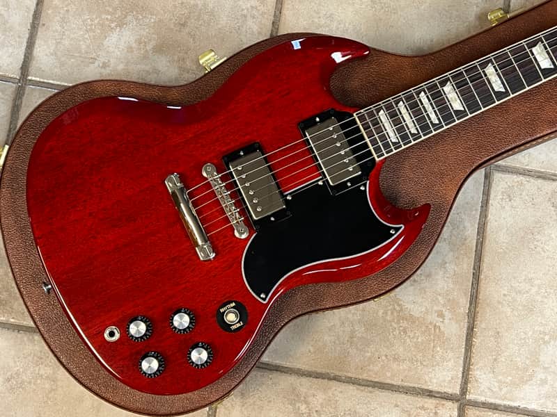 2024 Gibson USA SG Standard '61 Stop Bar Vintage Cherry image 1