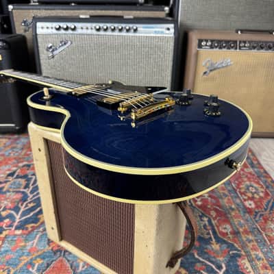 Greco Les Paul Custom Blue Flame Model EGC68- 700 Mint Collection - 1987 image 16