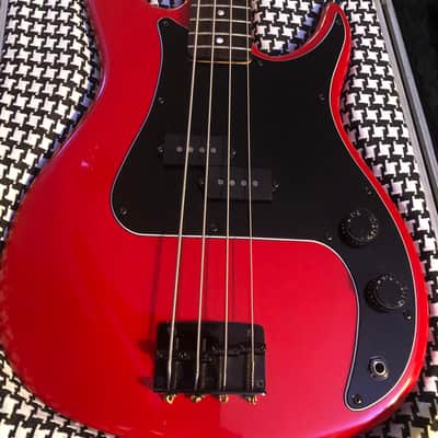 Peavey Fury Bass script logo (p-bass style pickup) Red image 3